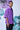 Lavender Graffiti Oversized Shirt - Genes Online Store
