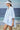 Light Blue Premium Cotton Poplin Embroidered Oversized Shirt