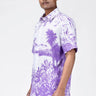 Light Linen Regular Fit Shirt with Landscape Print - Genes Lecoanet Hemant