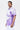 Light Linen Regular Fit Shirt with Landscape Print-Amethyst - Genes Lecoanet Hemant