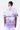 Light Linen Regular Fit Shirt with Landscape Print-Amethyst - Genes Lecoanet Hemant