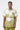 Light Linen Regular Fit Shirt with Landscape Print-Bright Olive - Genes Lecoanet Hemant