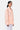 Light Linen Shirt with Hidden Stripe Details-Light Peach - Genes Lecoanet Hemant