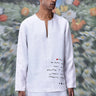 Linen Graffiti T-shirt - Genes Online Store