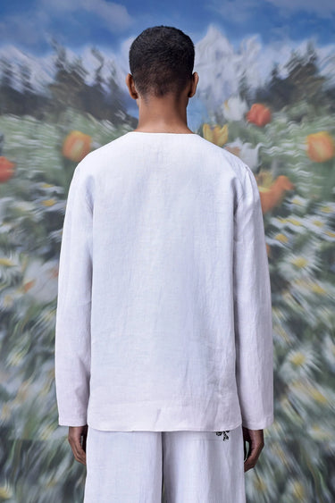 Linen Graffiti T-shirt - Genes Online Store