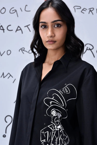 Mad Hatter Wool Relax Fit Shirt - Genes Online Store