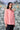 Malmal Lace up Relax Fit Top- Coral Peach - Genes Online Store
