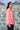 Malmal Lace up Relax Fit Top- Coral Peach - Genes Online Store