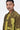 Men's Linen Herringbone Easy Fit Bomber Jacket -Khaki - Genes Lecoanet Hemant