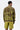 Men's Linen Herringbone Easy Fit Bomber Jacket -Khaki - Genes Lecoanet Hemant