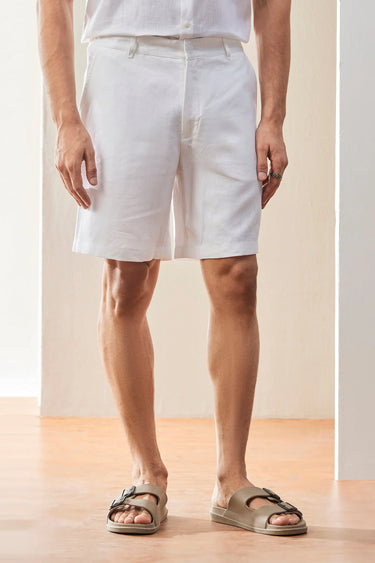 Men's Linen Shorts - Genes Lecoanet Hemant
