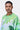 Men's Oversized Pixelated Landscape Print T-Shirt - Genes Lecoanet Hemant