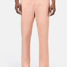 Men's Regular Fit Corduroy Trousers-Light Peach - Genes Lecoanet Hemant