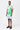 Men's Regular Fit Cotton Pique Polo with Contrast Tipping-Spring Green - Genes Lecoanet Hemant