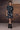 Midnight Ripple Twill Crepe Dress - Genes Online Store