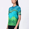 Multi-Color Relaxed Fit Crew Neck T-Shirt - Genes Lecoanet Hemant