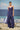 Navy Premium Cotton Poplin Spaghetti Strap Dress