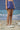 Navy Premium Silk Relaxed Fit Shorts