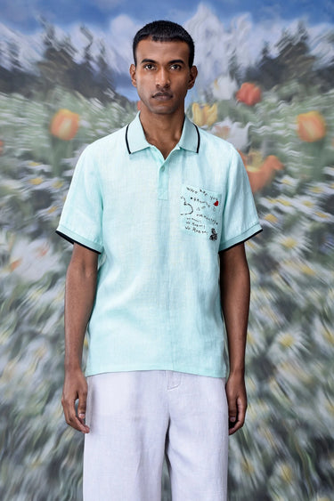 Nile Linen Polo - Genes Online Store