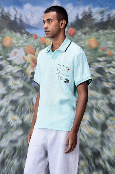 Nile Linen Polo - Genes Online Store