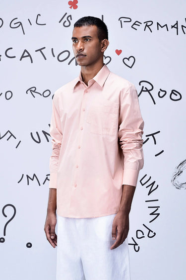 Overlapping Pocket Regular Fit Shirt - Genes Online Store