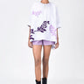 Oversized Cotton Poplin Top with Appliqué Detail - Genes Lecoanet Hemant