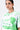 Oversized Landscape Print Crew Neck T-Shirt Green - Genes Lecoanet Hemant
