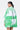 Oversized Monotone Landscape Print Shirt Mint Green - Genes Lecoanet Hemant
