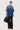 Oversized Round Neck Top with Placket - Genes Lecoanet Hemant
