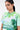 Pixelated Landscape Print Cotton T-Shirt - Genes Lecoanet Hemant