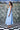 Playing Card Maxi A-Line Dress- Light Blue - Genes Online Store