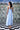 Playing Card Maxi A-Line Dress- Light Blue - Genes Online Store
