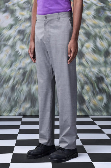 Poly Wool Regular Fit Trousers - Genes Online Store