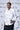 Poplin Scribble Regular Fit Shirt- White - Genes Online Store