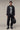 Men's Premium Black Hybrid Blazer Bomber Jacket