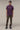 Men's Premium Deep Purple Cotton Pique Polo