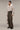 Women's Premium Fur Collar Cropped Quilted Jacket - Fawn Nylon