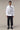 Men's Premium White Halftone Print Cotton Shirt