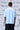 Rabbit Print Cotton Relax Fit Shirt - Light Blue - Genes Online Store