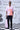 Rabbit Print Cotton Relax Fit Shirt - Smoothie Pink - Genes Online Store