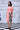 Rabbit Texture Relax Fit Dress- Coral Peach - Genes Online Store