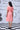 Rabbit Texture Relax Fit Dress- Coral Peach - Genes Online Store