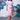 Rabbit Texture Relax Fit Dress- Smoothie Pink - Genes Online Store