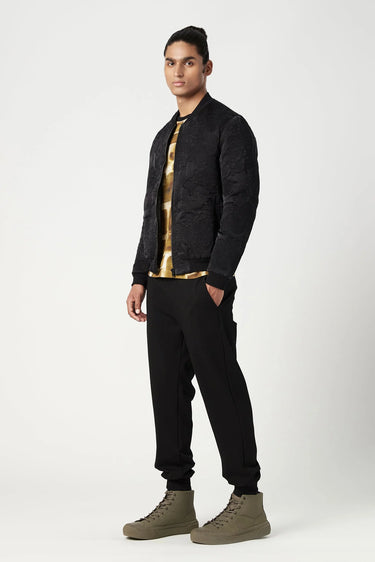 Regular Fit Bomber Jacket - Genes Lecoanet Hemant