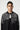 Regular Fit Bomber Jacket with Front Zipper Detail Black - Genes Lecoanet Hemant
