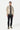 Regular Fit Bomber Jacket with Front Zipper Detail- Mastic