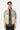 Regular Fit Bomber Jacket with Front Zipper Detail- Mastic
