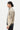 Regular Fit Bomber Jacket with Front Zipper Detail- Mastic