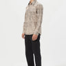 Regular Fit Button-Up Shirt in an All-Over Kantha Print - Genes Lecoanet Hemant