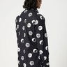 Regular Fit Button-Up Shirt in an Eye-Catching Stamp Print - Genes Lecoanet Hemant